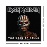 Iron Maiden ‘Book of Souls’ Woven Patch 4" x 4"