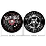Nickelback - Get Rollin' Slipmat (2pc set) - 12”