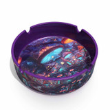 Mushroom Village Buzz Mug Trifecta 3pc Set - 16oz Coffee Mug, 6oz Stash Jar, & Ashtray