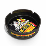 Marihuana Retro Buzz Mug Trifecta 3pc Set - 16oz Coffee Mug, 6oz Stash Jar, & Ashtray