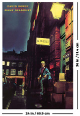 David Bowie-Ziggy Stardust Poster Rolled 24 x 36