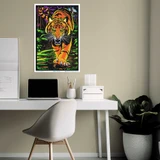 On the Prowl Flocked Blacklight Poster - 23" x 35"