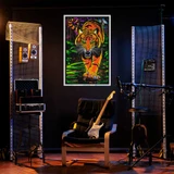 On the Prowl Flocked Blacklight Poster - 23" x 35"