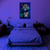 On the Prowl Flocked Blacklight Poster - 23" x 35"