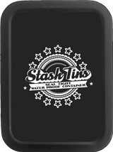 Rolling Stones Black & Blue Stash Tin Storage Container 4.37" L x 3.5" W x 1" H