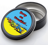 Stash Tins - R. Crumb - Keep On Trucking 3.5" Round Storage Container