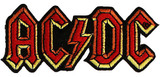 AC/DC - Iron On Embroidered Patch 3.5" x 1.5"