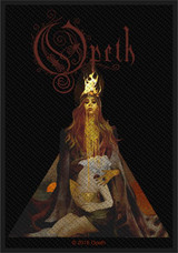 Opeth Sorceress Persephone - Woven Sew On Patch 3" x 4" Image