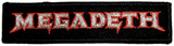 Megadeth - Iron On Embroidered Patch 5.5" x 1.25"