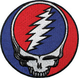 Grateful Dead - Embroidered Back Patch - 8" Round Image