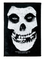 Misfits Fiend Skull - Woven Sew On Patch 4" x 5.25"