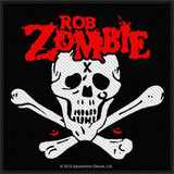 Rob Zombie Dead Return - Woven Sew On Patch 4" x 3.75" Image