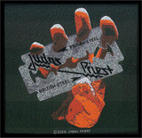 Judas Priest - British Steel - Woven Sew On Patch 4" x 3.5" Image