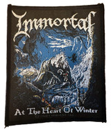 Immortal At The Heart Of Winter - Woven Sew On Patch 3.35" x 4"