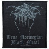 Darkthrone True Norweigan Black Metal - Woven Sew On Patch 4" x 4.25"
