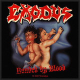 Exodus - Bonded By Blood - Woven Sew On Patch 4" x 4" Image