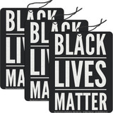 Road Rage Air Freshener - Vanilla Scent - Black Lives Matter - 3 Pack