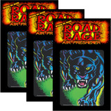 Road Rage Air Freshener - Vanilla Scent - King of the Night Panther - 3 Pack