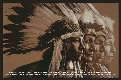Native Wisdom Poster 36x24