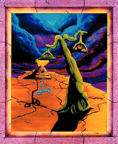 The Balance by Vincent Monaco Non-Flocked Blacklight Poster Image