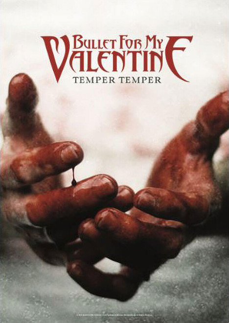 Bullet for My Valentine - Temper Temper Fabric Poster - 30" x 40"