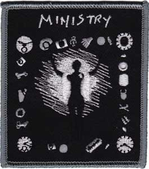 Ministry Psalm 69 - Iron On Embroidered Patch 2.8" x 3.2" Image