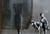Banksy - Peek A Boo Shower 36x24 Urban Graffiti Art Print Poster