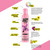 Crazy Color Salon Pro Semi Permanent UV/Blacklight Reactive Hair Color - 150ml Bottle Rebel UV (Neon Pink)