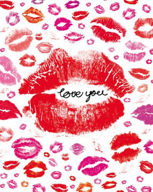 Love You - Lips 16"x20" Art Print Poster