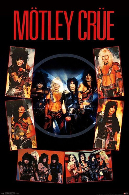Motley Crue - Shout at the Devil Poster 22.375" x 34"