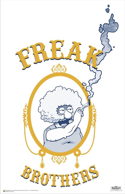 The Freak Brothers -  Fat Freddy Poster 11" x 17"