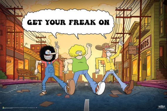 The Freak Brothers - Get Your Freak On Poster 36" x 24"