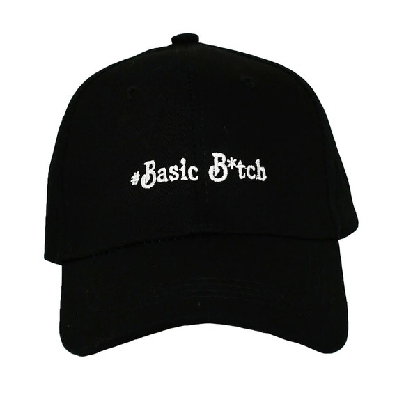 #Basic B*tch Embroidered Cap