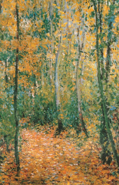 Claude Monet - Wood Lane Poster 17" x 11"