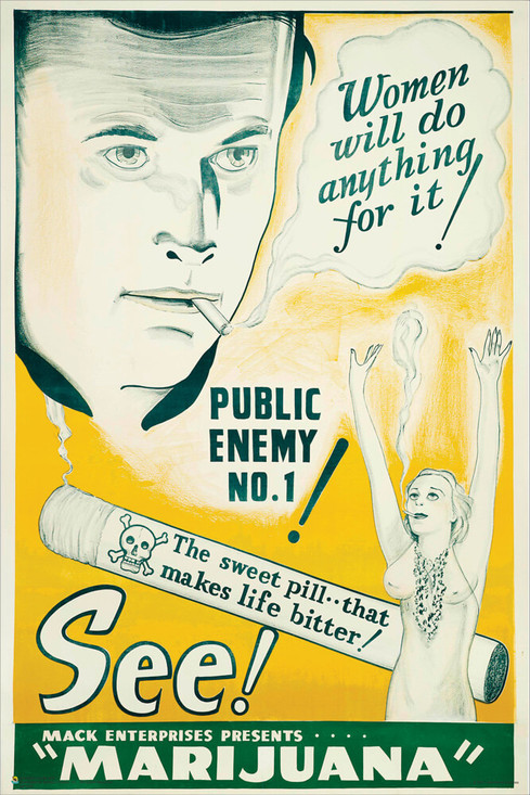 See Marijuana 1940 Mini Movie Poster 12" x 18"