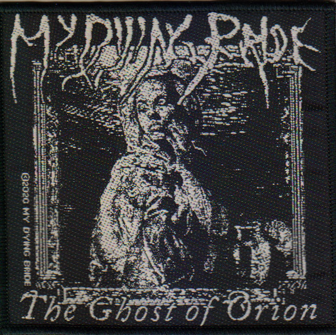 My Dying Bride - The Ghost of Orion Woodcut -4" x 4" Printed Woven Patch