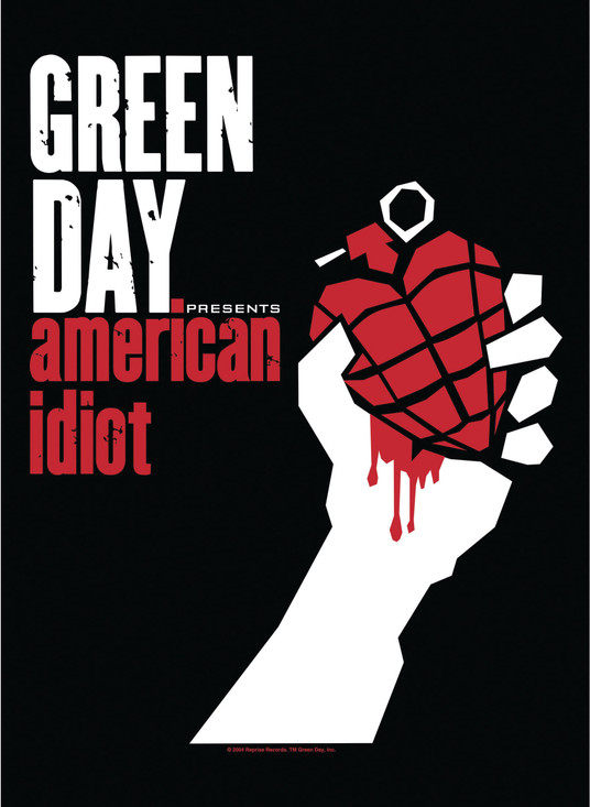 Green Day - American Idiot Fabric Poster - 30" x 40"