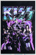 KISS Blue Lightening Blacklight Poster 23" x 35"