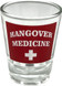 Hangover Medicine - 2oz Novelty Shot Glass - 2 Piece Set