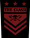 The Clash - Military Shield - 14" x 11" Printed Back Patch