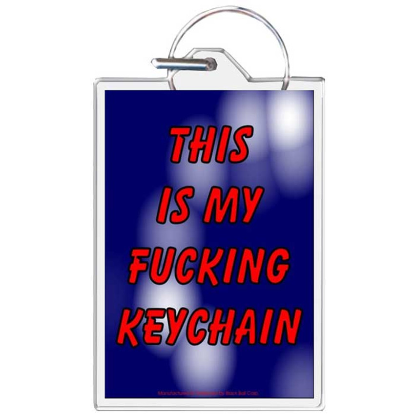 This Is My F*cking Keychain Keychain