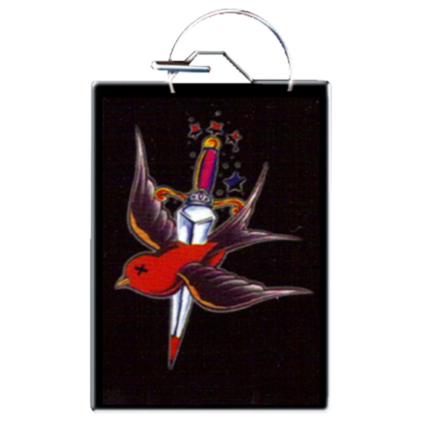 Bird & Dagger Keychain