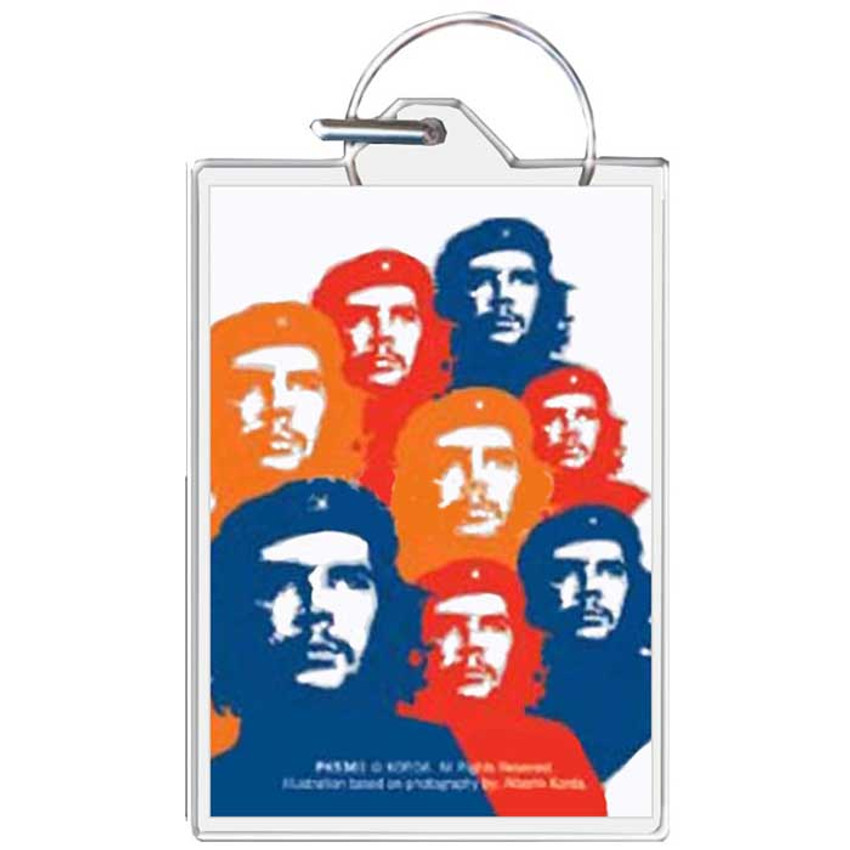 Che Guevara Hasta Keychain