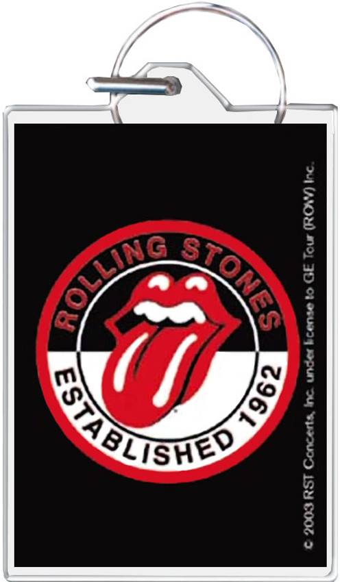 Rolling Stones Classic Tongue Keychain