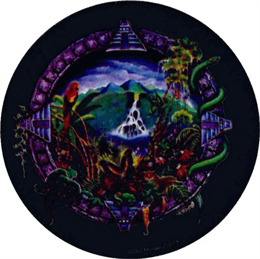 Rainforest - Mike Dubois  - Round Sticker - 2 1/2" Round