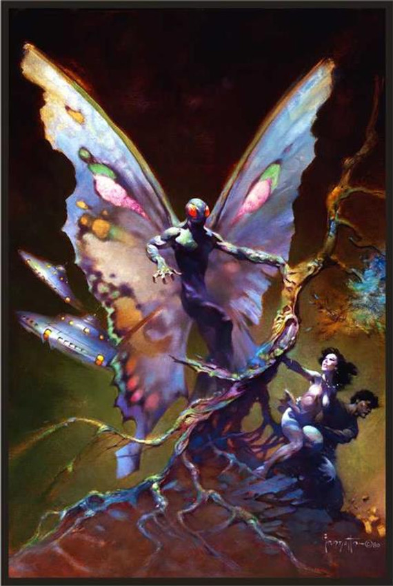 Mothman By: Frank Frazetta Poster 24in x 36in Image