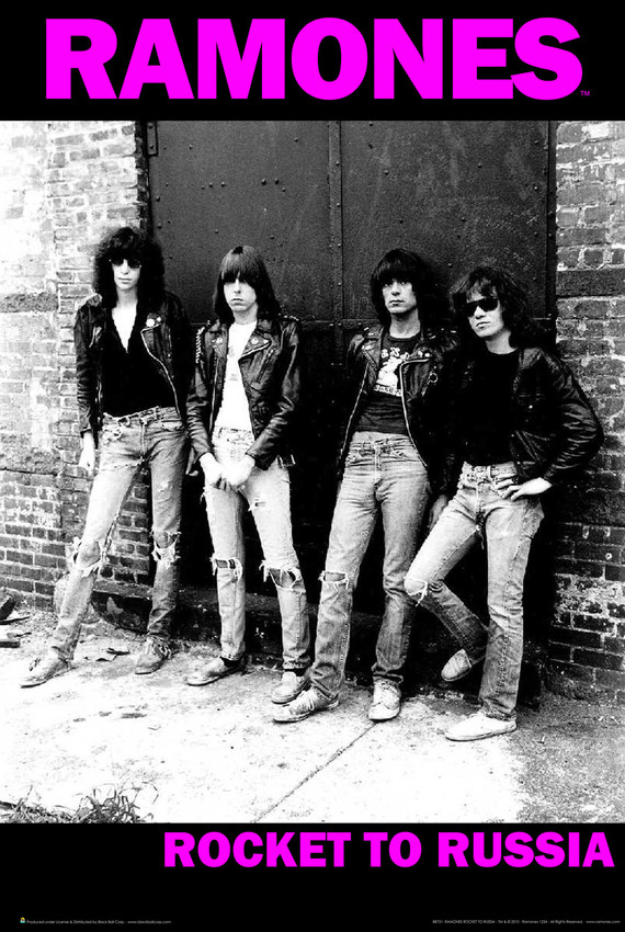 Ramones The Rocket to Russia Music Mini Poster- 11