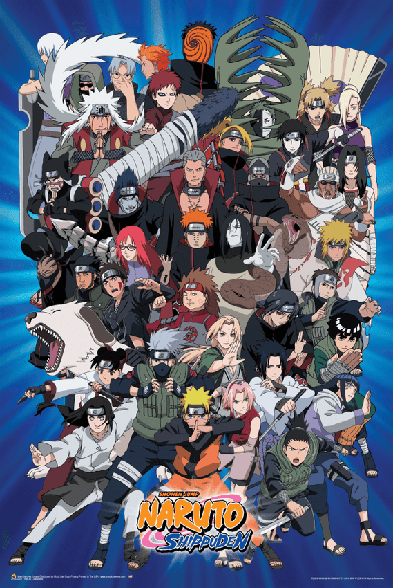 Naruto - Characters Poster 24in x 36in Image