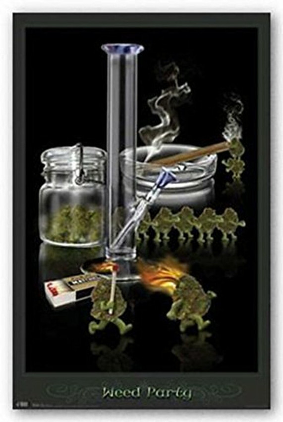 Marijuana - Weed Party Poster Poster Print 24x36