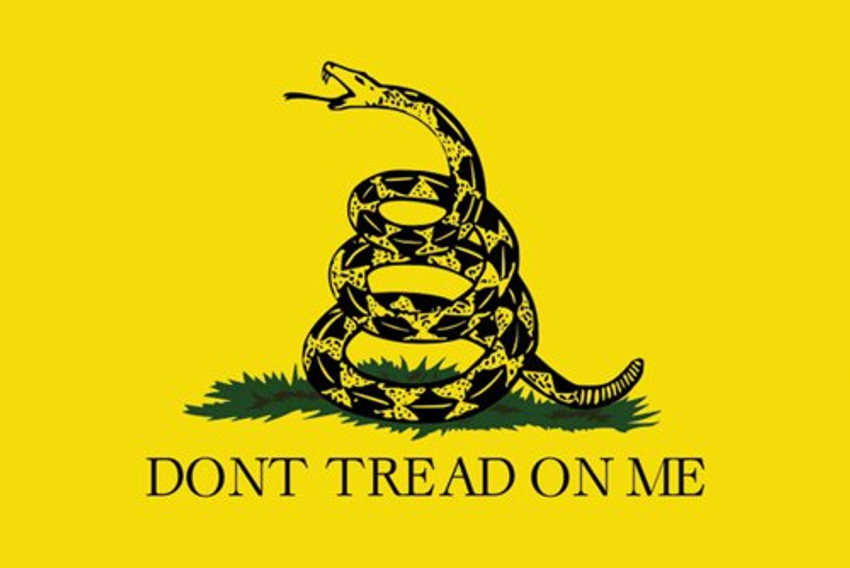 Don't Tread on Me Poster 36x24